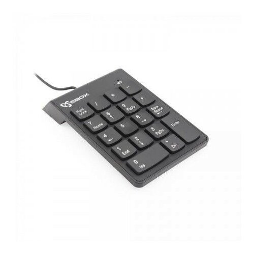 S Box NK-106 numerička crna tastatura Slike