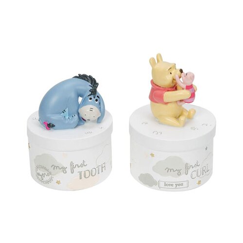 Widdop & Co. Disney, Winnie The Pooh - Kutijice set/2 - Disney, 3D Tooth & Curl Winnie & Piglet Cene