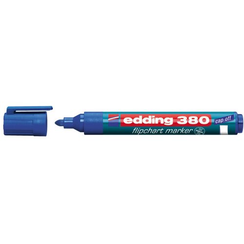 Edding flipchart marker 380 1,5-3mm, zaobljeni plava Cene