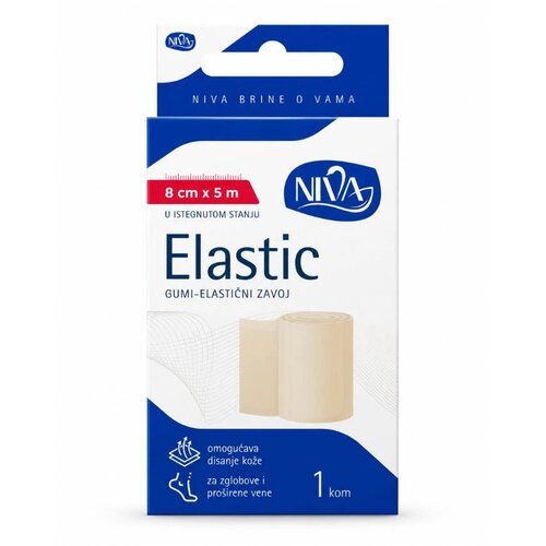 Niva Elastični zavoj, 8x5 cm Slike