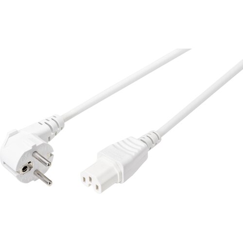 Sygonix SY-5043442 toplotne naprave priključni kabel bela 2.00 m, (20414646) Slike