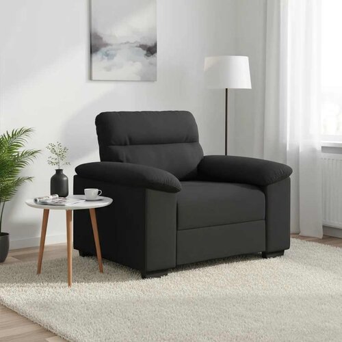 SOFA fotelja crna 100x81x84 cm tkanina Cijene