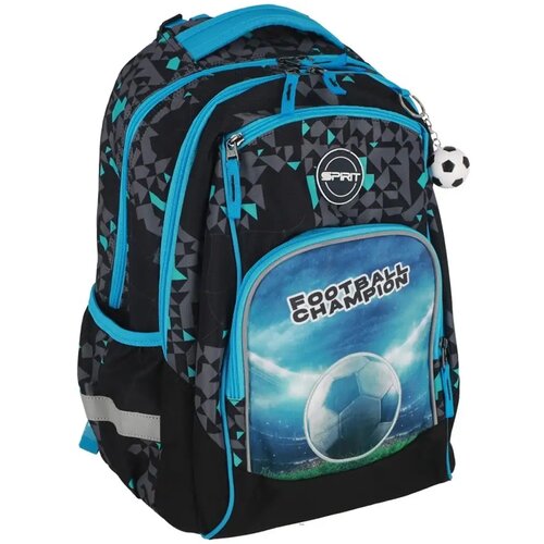 Spirit &amp;Scaron;kolski ranac 3D Newbie Football Champion 34x26x44cm Slike
