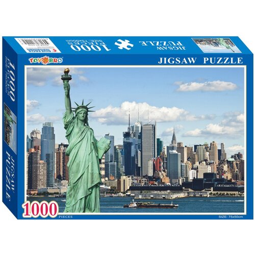 Denis sestavljanka New york - kip svobode, 1000 kosov, 01-337000 Cene