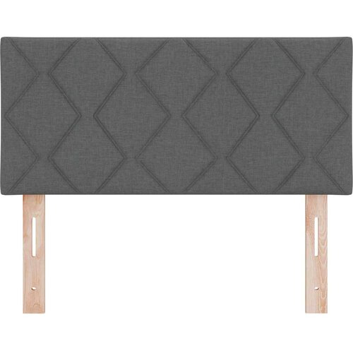  LED glava kreveta Sivi 90 cm tkanina Slike