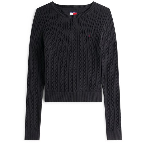 Tommy Jeans Pulover 'ESSENTIAL' črna Cene
