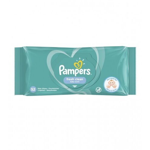 Pampers Vlažne maramice Fresh Clean 52/1 600956 Cijene