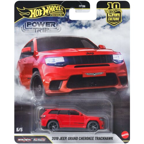 Mattel Hot Wheels Premium: Cool-túra 2019 Jeep Grand Cherokee Trackhawk avtomobilček 1/64 - Cene