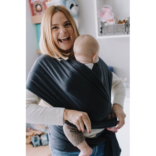 Boba Wrap Serenity - elastična marama Charcoal Slike