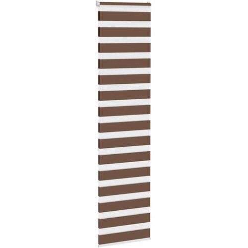 Zebra zavjesa Smeđa 65x230 cm &amp;Scaron;irina tkanine 60,9 cm Poliester Slike