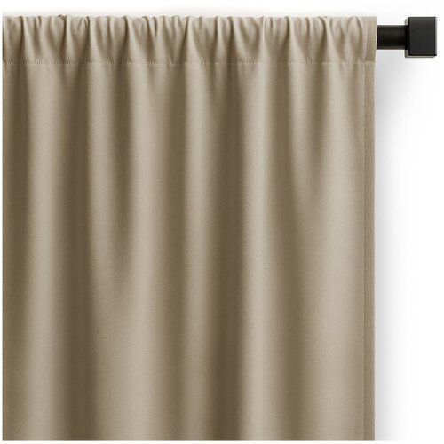 Restilo Bež zavjesa za djelomično zamračenje 140x270 cm Carli &ndash; Cijene