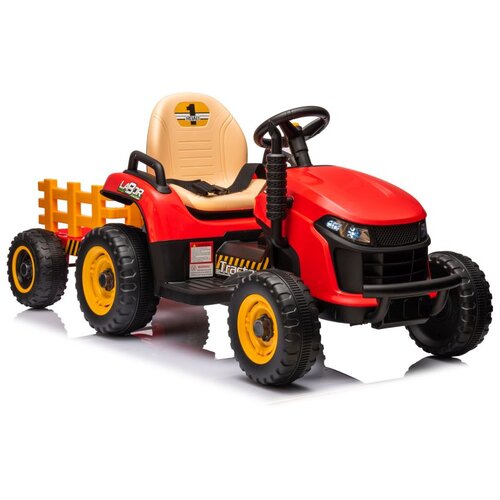 Lean Toys Otroški traktor na akumulator BBH-030 rdeča Cene