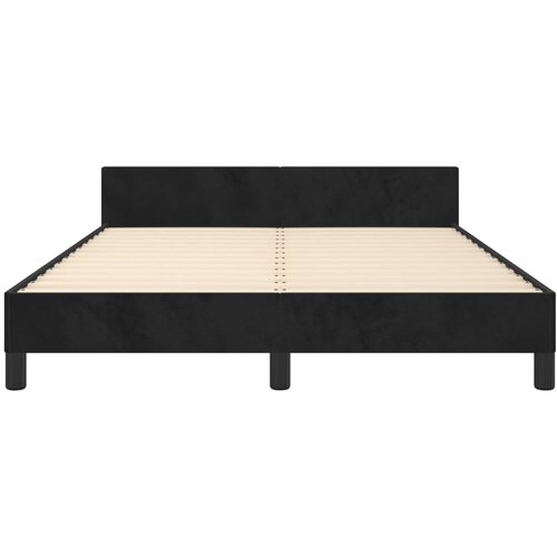  Okvir za krevet bez madraca crni 140 x 190 cm bar&amp;scaron;unasti Slike