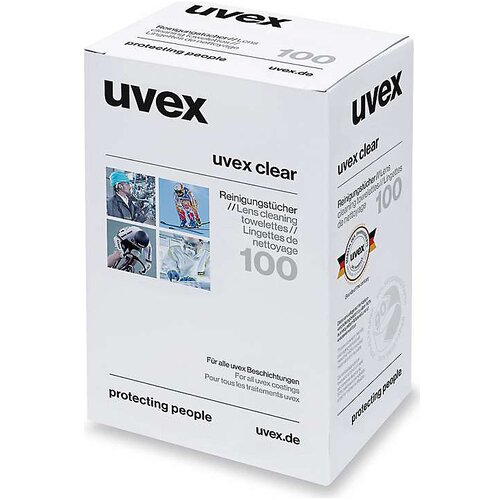Uvex lens cleaning towelettes 100 pcs. Cijene