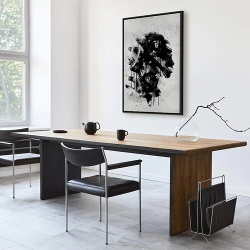  Slika - Classic Profile (1 Part) Vertical 40x60 U crnom drvenom okviru Slike