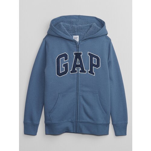GAP Children's sweatshirt sherpa with logo - Boys Cene