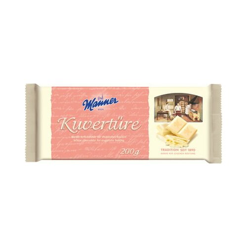 Manner Kuvertura - Bela čokolada Cene