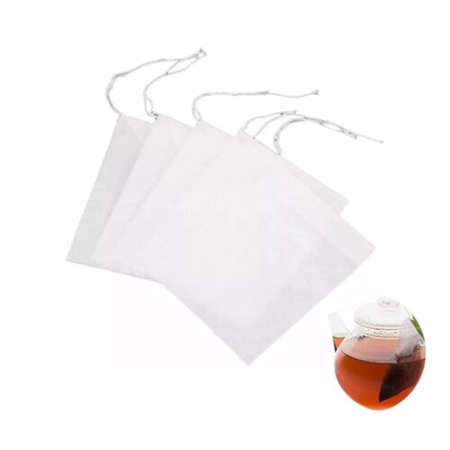 TIMMLUX čajni filter za ponovno polnjenje 6x8 cm 100 kosov Slike