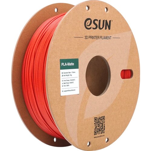 ESUN PLA-Matte Fire Engine Red - 1,75 mm / 1000 g Slike
