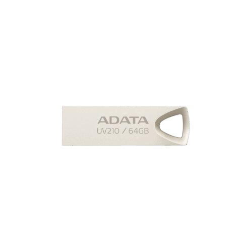  USB Memory stick Adata UFD 64GB UV210 Metal Golden 64 GB, USB, Brzina čitanja 90 MB/s, Brzina pisanja 40 MB/s, AUV210-64G-RGD USB 2.0 Cijene