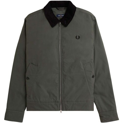 Fred Perry Jakne Fp The Caban Jacket Zelena Slike