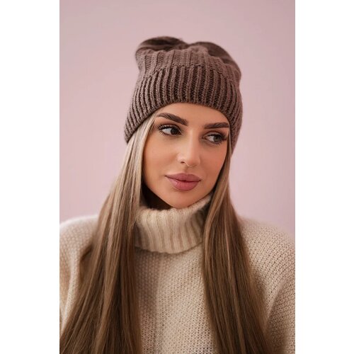 Kesi Cap with fleece Anna K238 mocca Slike