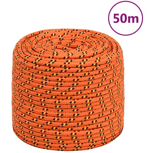 vidaXL Brodski konop narančasti 10 mm 50 m od polipropilena Cijene