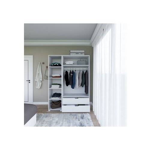 Hanah home ormar bele boje duru 1600 020 Slike