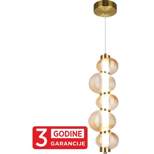 Mitea Lighting Visilica zlatna NIMBUS MAP9401-1A 18W 3000K + amber LED 3Y Cene
