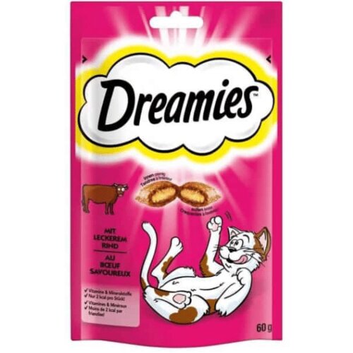 Dreamies Poslasica za mačke Govedina 60 g 360 g Cene