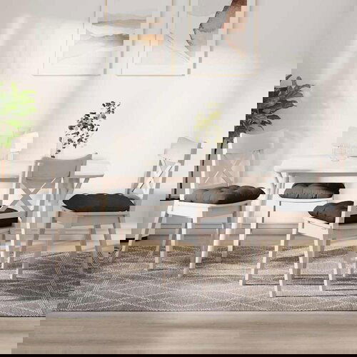 VidaXL jastučići za sjedenje 4 pcs tamno siva 40 x 40 cm Slike