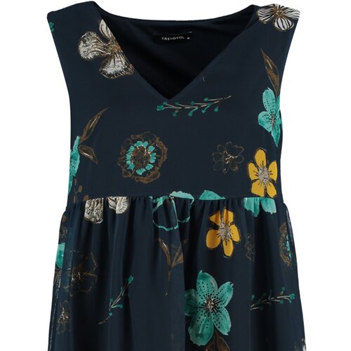 Trendyol Ženska obleka Floral Patterned Cene