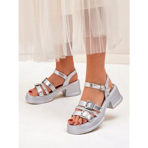 Resti Royal Fashion Women's Low Block Heel Sandals Otteze Cijene
