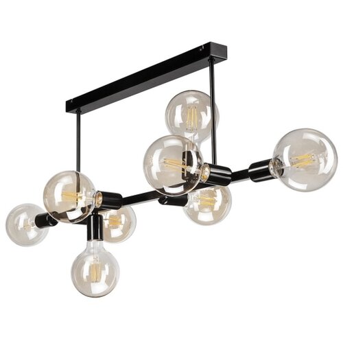  Luster na &amp;scaron;tangu ASTRID 8xE27/60W/230V crni Slike