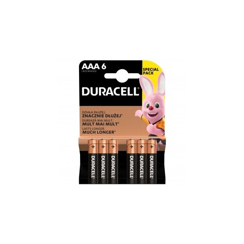 Duracell BASIC LR03 1/6 1.5V alkalna baterija Slike