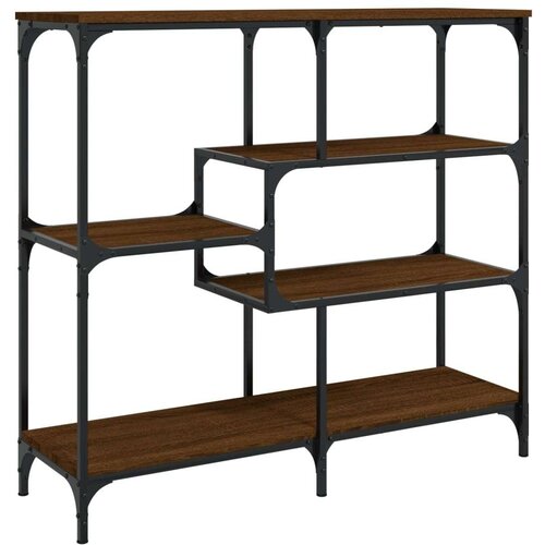 VidaXL Konzolni stol boja smeđeg hrasta 103x32x95 cm konstruirano drvo Slike