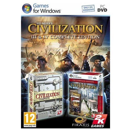 Take2 PC igra Sid Meier's Civilization 3 & 4 Complete Slike