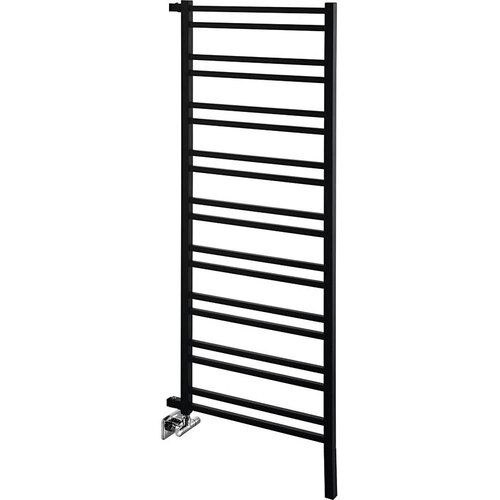 Sapho radijator za kupatilo metro space 525W 55x143 cm mat crne boje Slike