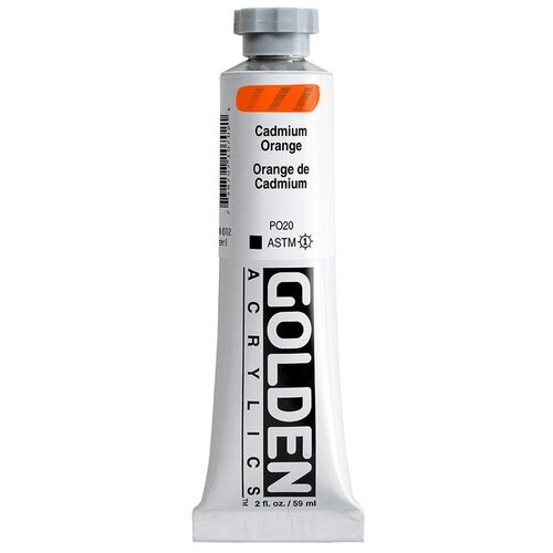  GOLDEN Heavi Bodi Akrilna boja 59 ml | 1070 cadmium orange Slike