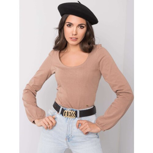 Nie Znasz Mnie Blouse-TW-BZ-G-082.98-dark beige Cene