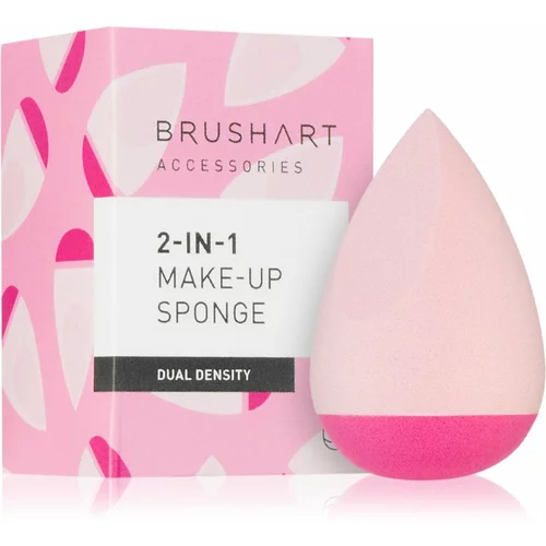 BrushArt Make-up Sponge 2-in-1 Dual density spužvica za precizno nanošenje make-upa 2 u 1 1 kom