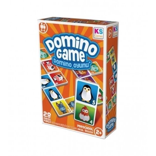 KS Games Igračka kartice DOMINO sa životinjama DG258 Slike