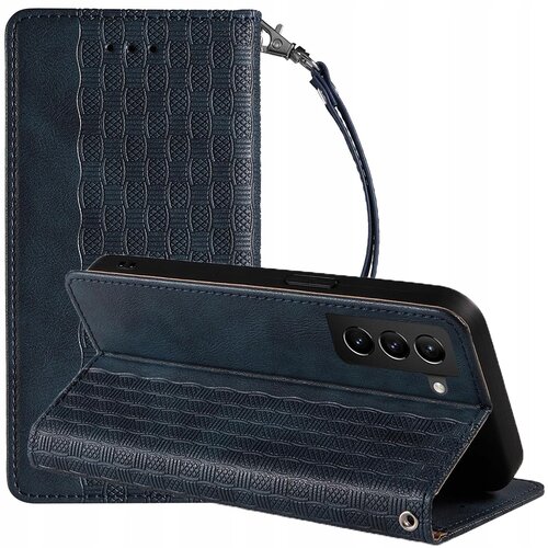HURTEL MAGNET STRAP CASE ETUI OBUDOWA POKROWIEC DO SAMSUNG GALAXY S22+ NIEBIESKI, (21973017) Cene