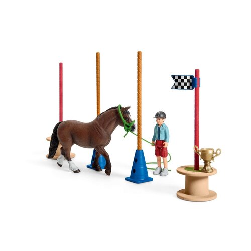 Schleich 42482 - Farm World - Poni agility tekmovanje Cene