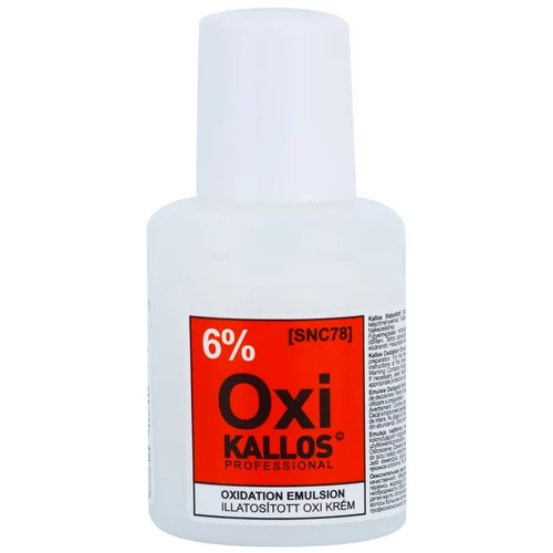 Kallos Oxi kremasti peroksid 6% za profesionalnu uporabu 60 ml
