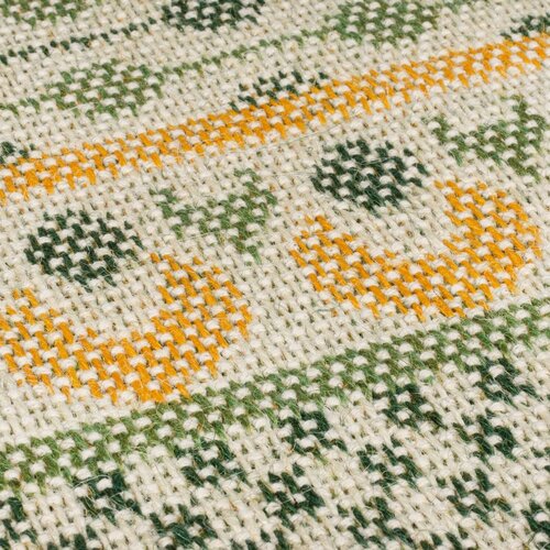 Flair Rugs zelena preproga iz me&amp;scaron;anice jute 200x290 cm mara jute border &amp;ndash; Slike