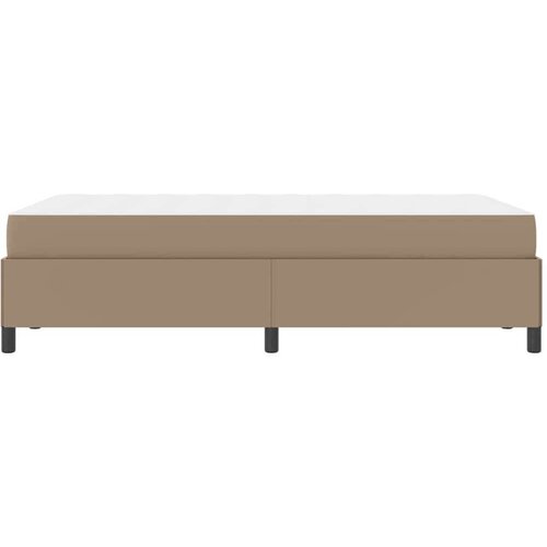  Okvir kreveta s madracem Boja cappuccina 120 x 190 cm Slike