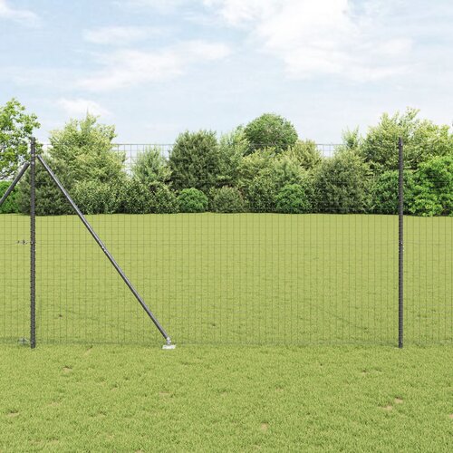 vidaXL Ograjni stebri z bodicami 26 kos Ø32 mm 180 cm Cinkani jekleni Cene