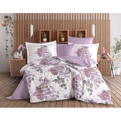 Lessentiel Maison Set poplin posteljine, Lavanda Slike