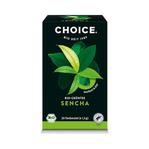 CHOICE TEA Sencha, bio - 20 vreč.